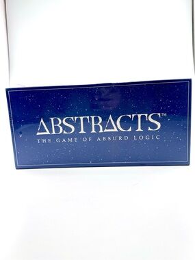 NIB Vintage Abstracts The Game Of Absurd Logic Board Game 1988 Sealed